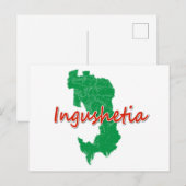 Cartes Pour Fêtes Annuelles Ingouchie (Devant / Derrière)