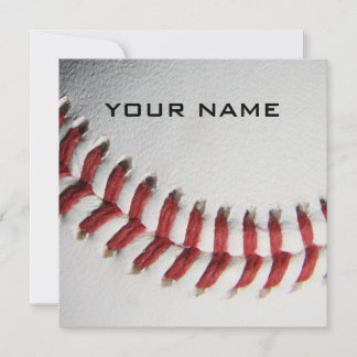 Cartes Pour Fêtes Annuelles Inspiration Baseball Ajouter Votre Nom