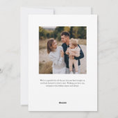 Cartes Pour Fêtes Annuelles Instantané | Joyeux Noël 5 photo (Dos)