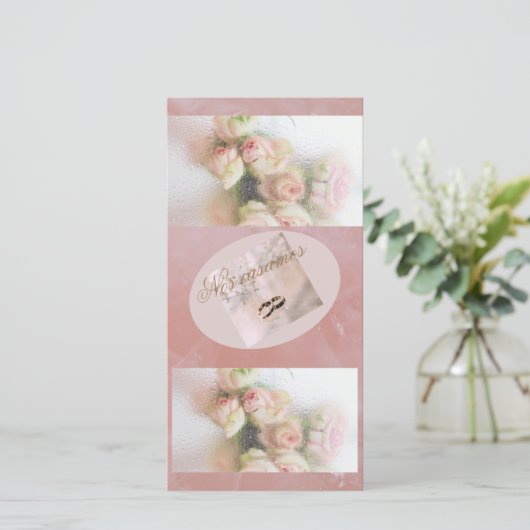 Cartes Pour Fêtes Annuelles invitación para boda (Debout devant)