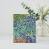 Cartes Pour Fêtes Annuelles Irises par Van Gogh (Debout devant)