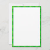 Cartes Pour Fêtes Annuelles IRISH JIG MOUSE St. Patrick's Day 5x7 Flat Card (Dos)