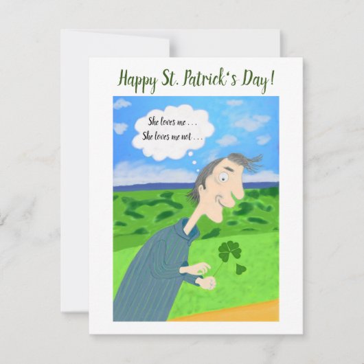 Cartes Pour Fêtes Annuelles Irish Luck St. Patrick's Day Card (Devant)