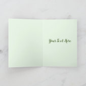 Cartes Pour Fêtes Annuelles Irish Setter Dog et Irish Cat St Patrick (Intérieur)