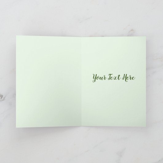 Cartes Pour Fêtes Annuelles Irish Setter Dog et Irish Cat St Patrick (Intérieur)