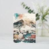 Cartes Pour Fêtes Annuelles Islande (Debout devant)