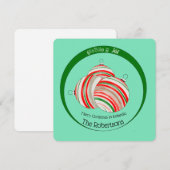 Cartes Pour Fêtes Annuelles Islande Joyeux Noël (Devant / Derrière)