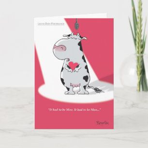 Cartes Pour Fêtes Annuelles IT HAD TO BE MOO Valentines by Boynton