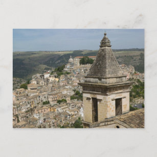Cartes Pour Fêtes Annuelles ITALIE, Sicile, RAGUSA IBLA : Vue sur la ville et 