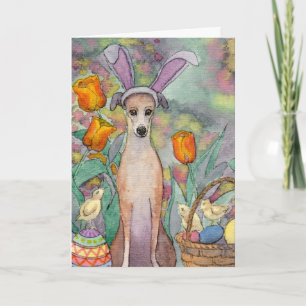 Cartes Pour Fêtes Annuelles It's the Easter slim dog! Easter Card