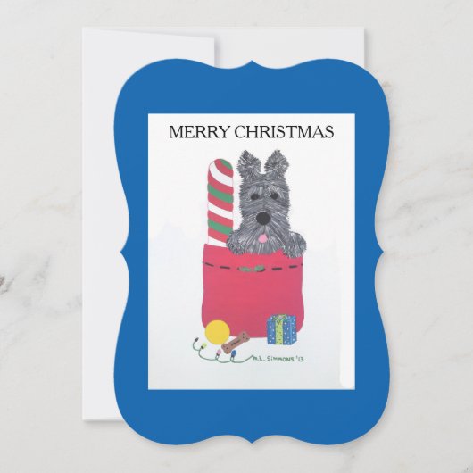 CARTES POUR FÊTES ANNUELLES I'VE BEEN GOOD! (Devant)