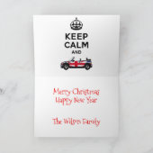 Cartes Pour Fêtes Annuelles Jack Dashing Convertible & Union (Intérieur)