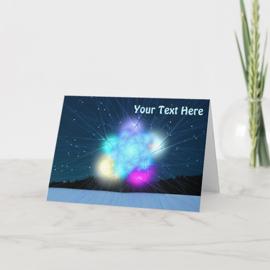 Cartes Pour Fêtes Annuelles Jack Frost se traduit par "Père Noël" or "Grand-Pè (Devant)