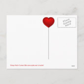 Cartes Pour Fêtes Annuelles Jack of Hearts Valentine (Dos)