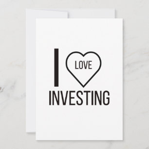 CARTES POUR FÊTES ANNUELLES J'ADORE INVESTIR