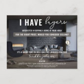 Cartes Pour Fêtes Annuelles J'Ai Acheteurs Immobilier (Devant)