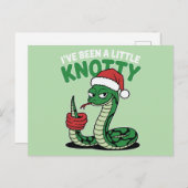 Cartes Pour Fêtes Annuelles J'Ai Été Un Peu Sûr (Devant / Derrière)