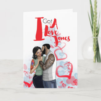 Cartes Pour Fêtes Annuelles J'Ai Un Love Jones