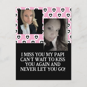 Cartes Pour Fêtes Annuelles Jail de la Saint-Valentin Prison Distance Deux Pho
