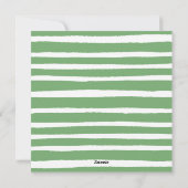 Cartes Pour Fêtes Annuelles J'Aime La Façon Dont Vous Roulez | Green Monster T (Dos)