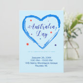 Cartes Pour Fêtes Annuelles "J'AIME L'AUSTRALIE" Journee de l'Australie 26 jan (Debout devant)