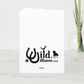 Cartes Pour Fêtes Annuelles J'aime Père Noël (Dos)