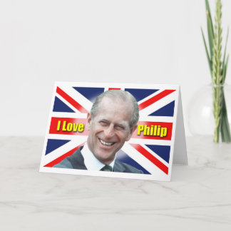 Cartes Pour Fêtes Annuelles J'aime Philip