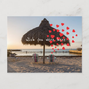 Cartes Pour Fêtes Annuelles J'aimerais que vous soyez ici