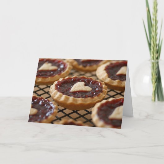 Cartes Pour Fêtes Annuelles Jam Tarts (Devant)