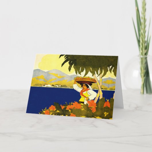 Cartes Pour Fêtes Annuelles Jamaïcaine (Devant)