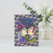 CARTES POUR FÊTES ANNUELLES JAMAIS TROP VIEILLE POUR ROMANCE, WITCH & WARLOCK  (Debout devant)