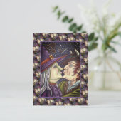 CARTES POUR FÊTES ANNUELLES JAMAIS TROP VIEILLE POUR ROMANCE, WITCH & WARLOCK  (Debout devant)