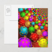 Cartes Pour Fêtes Annuelles Jamboree d'ornement de Noël (Devant / Derrière)