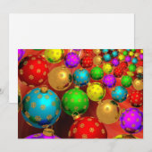 Cartes Pour Fêtes Annuelles Jamboree d'ornement de Noël (Devant / Derrière)