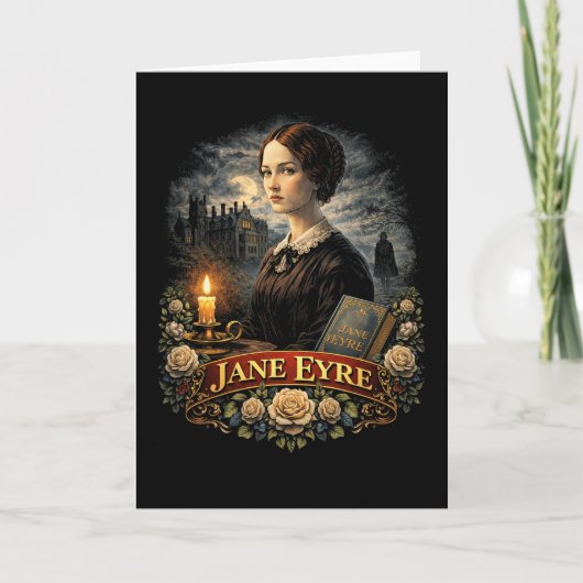 Cartes Pour Fêtes Annuelles Jane Eyre (Devant)
