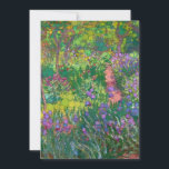 Cartes Pour Fêtes Annuelles Jardin de l'artiste à Giverny, après Claude Monet<br><div class="desc">Après Claude Monet - Le Jardin de l’Artiste à Giverny,  Point Infinity. Oscar-Claude Monet (1840-1926) est un peintre français et fondateur de la peinture impressionniste qui est considéré comme un précurseur essentiel du modernisme,  surtout dans ses tentatives de peindre la nature telle qu'il la perçoit.</div>