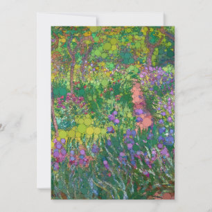 Cartes Pour Fêtes Annuelles Jardin de l'artiste à Giverny, après Claude Monet
