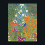 Cartes Pour Fêtes Annuelles Jardin Fleur Vibrant - Gustav Klimt<br><div class="desc">Ajoutez une touche d'élégance intemporelle à votre correspondance avec cette carte postale Gustav Klimt Flower Garden. Présentant le chef-d'oeuvre Art nouveau de Klimt, cette carte postale présente des motifs floraux luxuriants et des détails complexes qui capturent la beauté et l'harmonie d'un jardin fleuri. Parfaite pour envoyer des messages sincères, collectionner...</div>