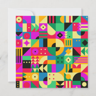 Cartes Pour Fêtes Annuelles Jardin moderne Abstrait