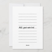 Cartes Pour Fêtes Annuelles Jardinage (Dos)