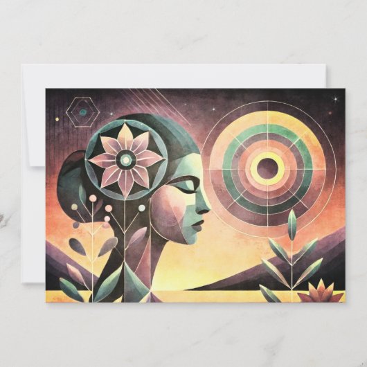 Cartes Pour Fêtes Annuelles Jasmine (Devant)