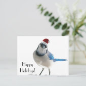 Cartes Pour Fêtes Annuelles Jay bleu (Debout devant)