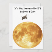 Cartes Pour Fêtes Annuelles Je Crois Que Je Peux Carter (Devant)