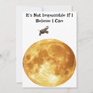 Cartes Pour Fêtes Annuelles Je Crois Que Je Peux Carter