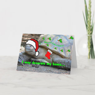 Cartes Pour Fêtes Annuelles Je n'ai pas une cheminée, Père Noël !