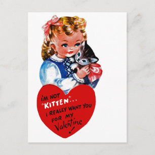 Cartes Pour Fêtes Annuelles Je ne suis pas Kitten