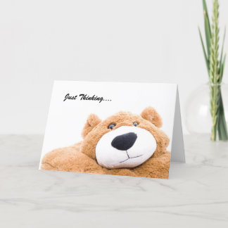 Cartes Pour Fêtes Annuelles Je pense juste à combien je t'aime