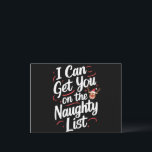 Cartes Pour Fêtes Annuelles Je Peux Vous Faire Retrouver Sur La Liste Des Méch<br><div class="desc">Je Peux Vous Faire Retrouver Sur La Liste Des Méchants Drôle Noël</div>