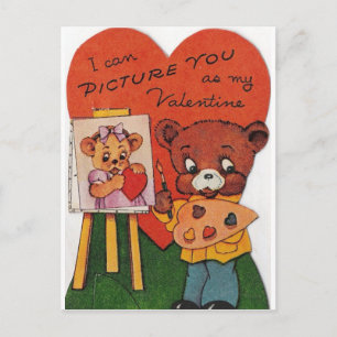 Cartes Pour Fêtes Annuelles Je Peux Vous Imaginer Comme Ma Valentine