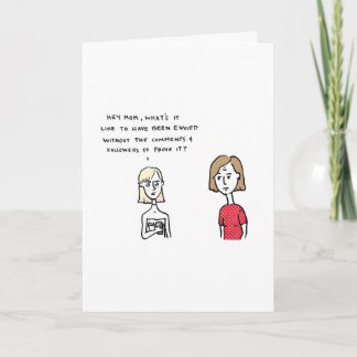 Cartes Pour Fêtes Annuelles Je sais que vous égrappez mes médias sociaux